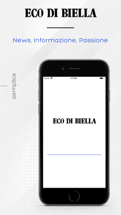 Captures d'écran de Eco di Biella digitale