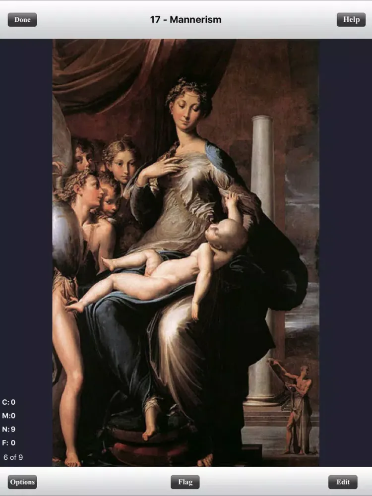Capturas de tela do Art History 101&102 Flashcards iPad 