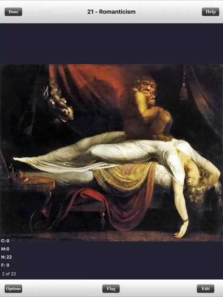 Capturas de tela do Art History 101&102 Flashcards iPad 