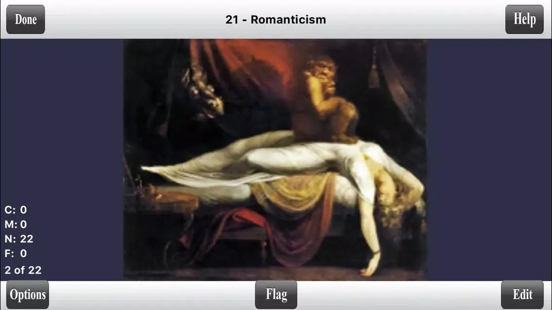Capturas de tela do Art History 101&102 Flashcards