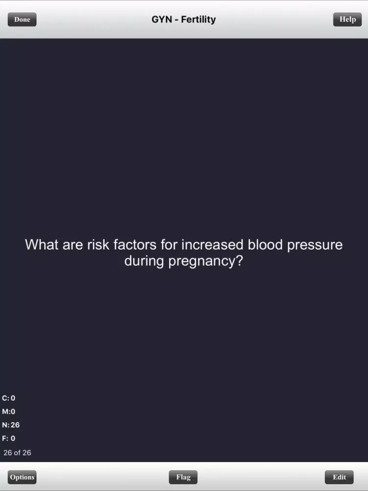 ARDMS OBGYN Ultrasound Flashcards for ARDMS OB/GYN Board Review iPad スクリーンショット