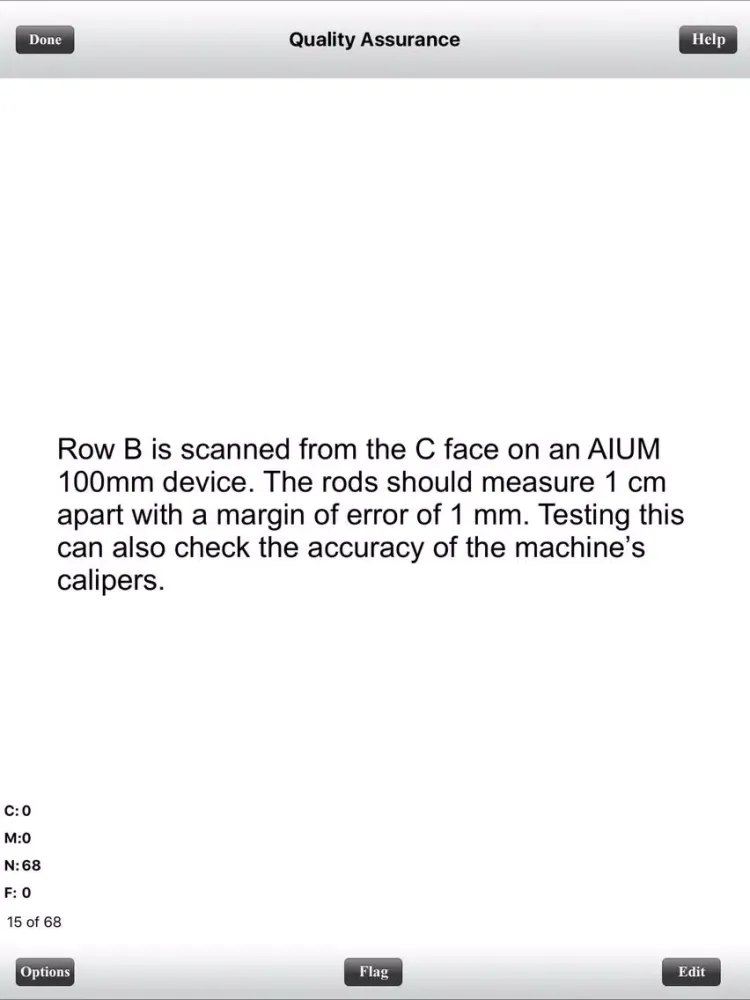 ARDMS Physics SPI Ultrasound Flashcards for ARDMS Physics Sonography Principles and Instrumentation (SPI) Board Review iPad Screenshots