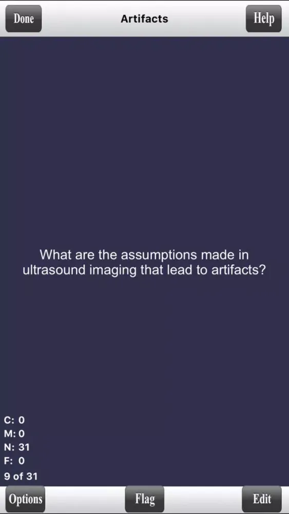 ARDMS Physics SPI Ultrasound Flashcards for ARDMS Physics Sonography Principles and Instrumentation (SPI) Board Review Screenshots