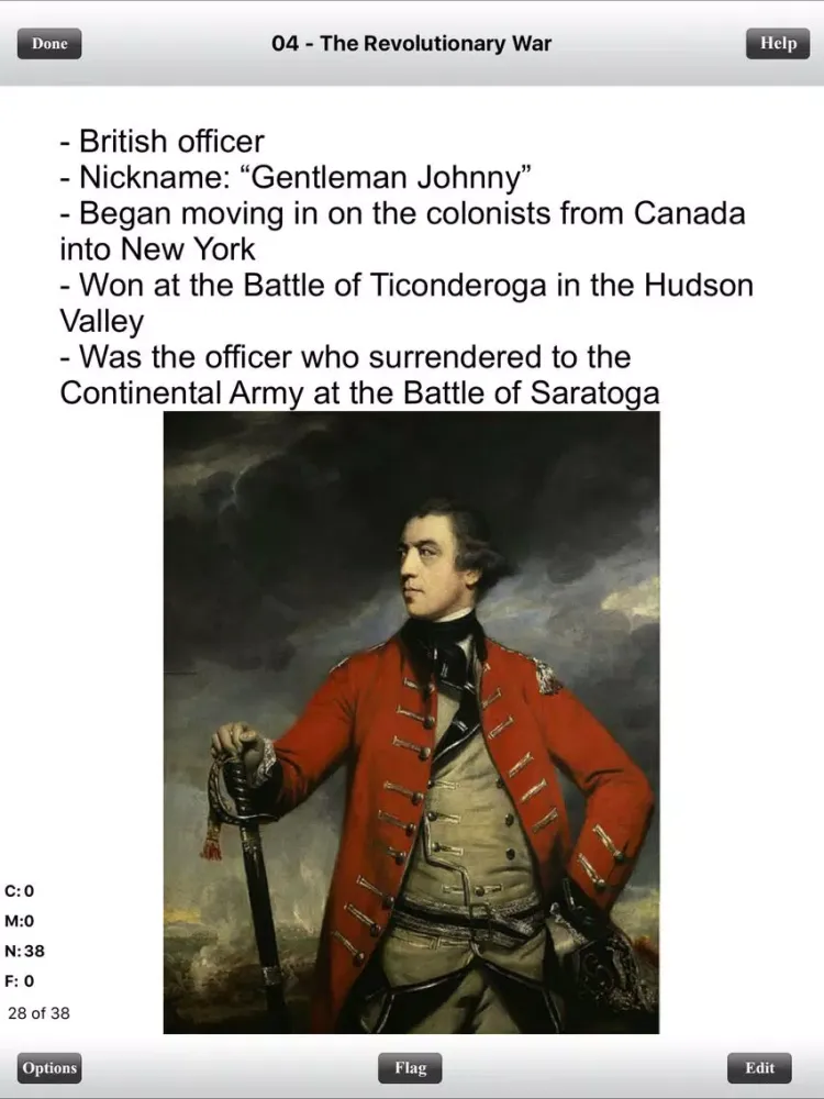 Capturas de pantalla de AP US History Flashcards iPad 