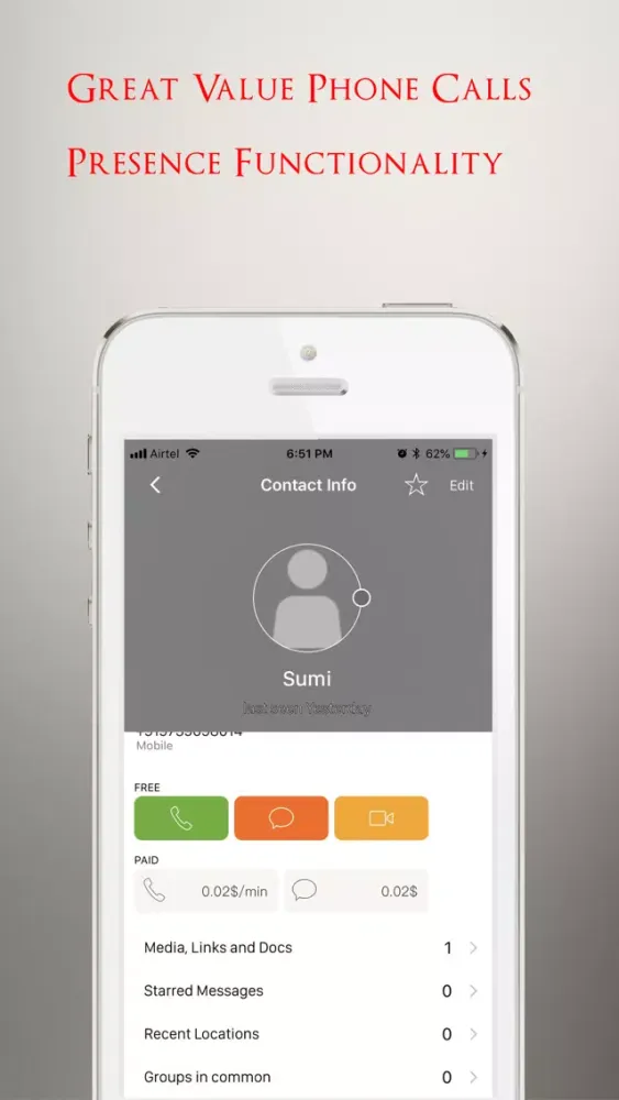 Скриншоты Virtual Global Phone