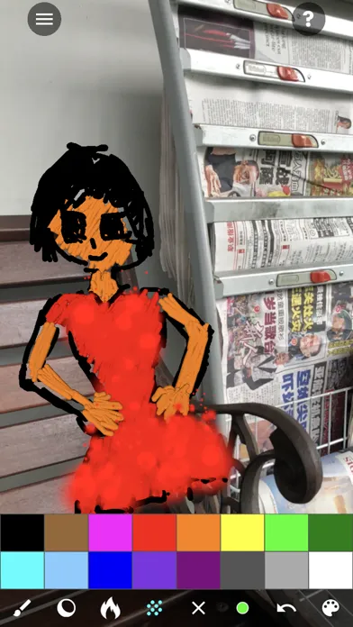 Скриншоты Simple Paint AR
