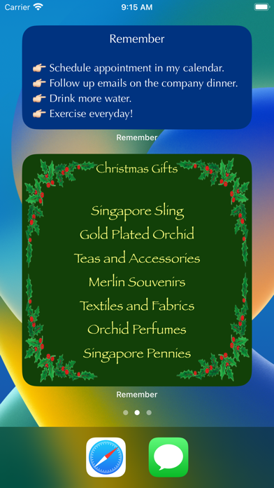 تصاویر Remember: Stickies Widget