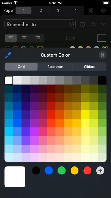 Screenshot di Remember: Stickies Widget