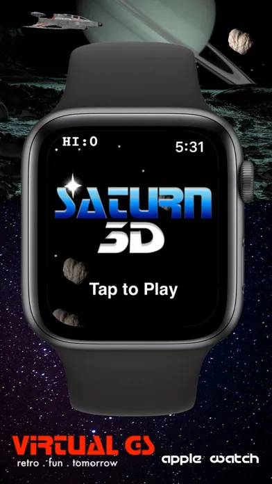 ภาพหน้าจอของ SATURN 3D: Watch Game