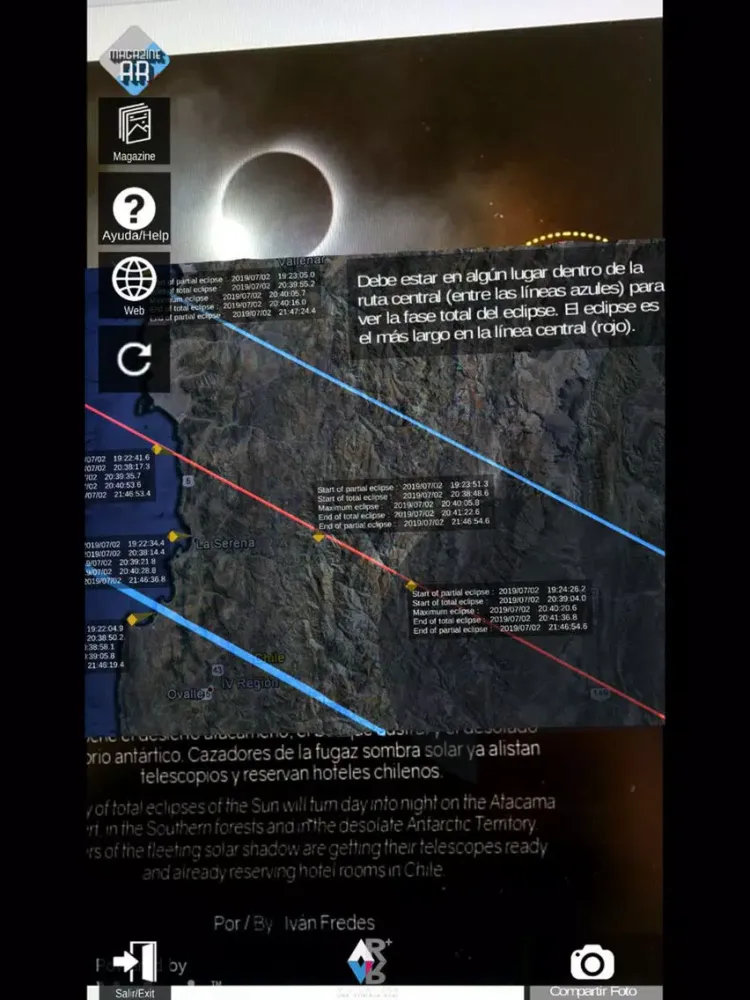 Magazine AR iPad  Screenshots