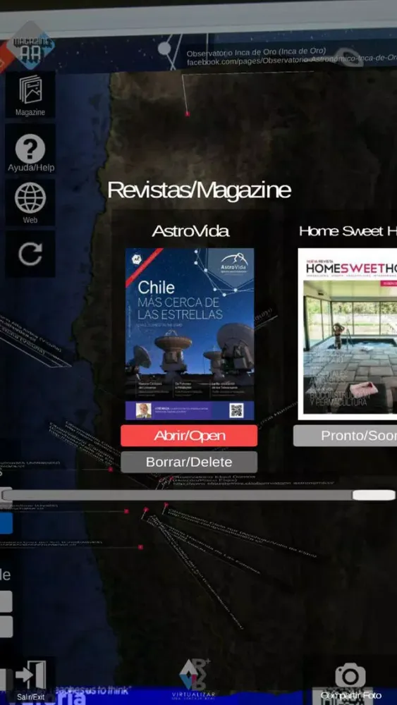 Magazine AR Screenshots