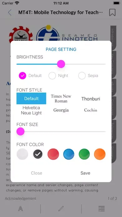 INNOTECH Reader for iPhones سکرین شاٹس