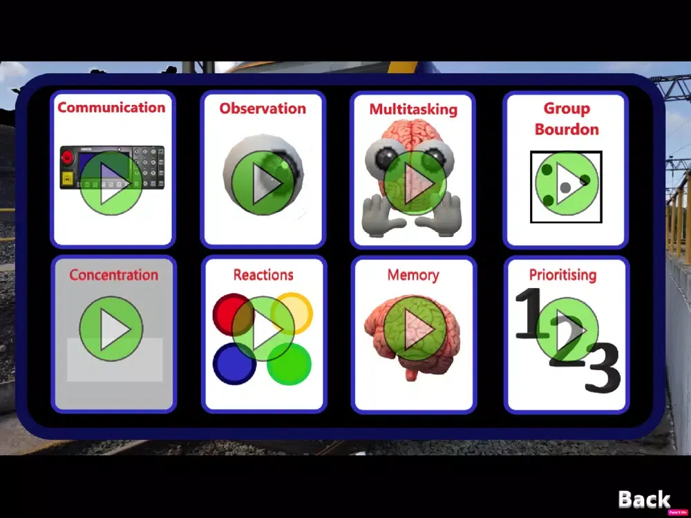Capturas de tela do Train Driver Academy iPad 