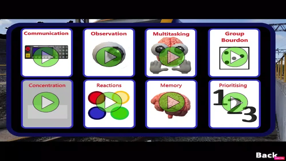 Capturas de tela do Train Driver Academy