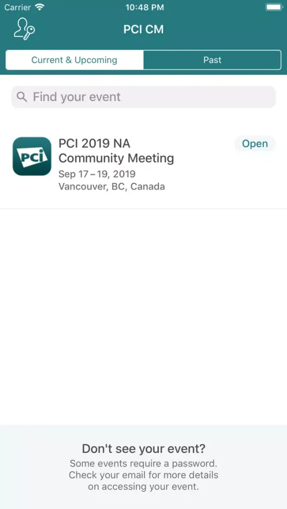 Captures d'écran de PCI Community Meeting