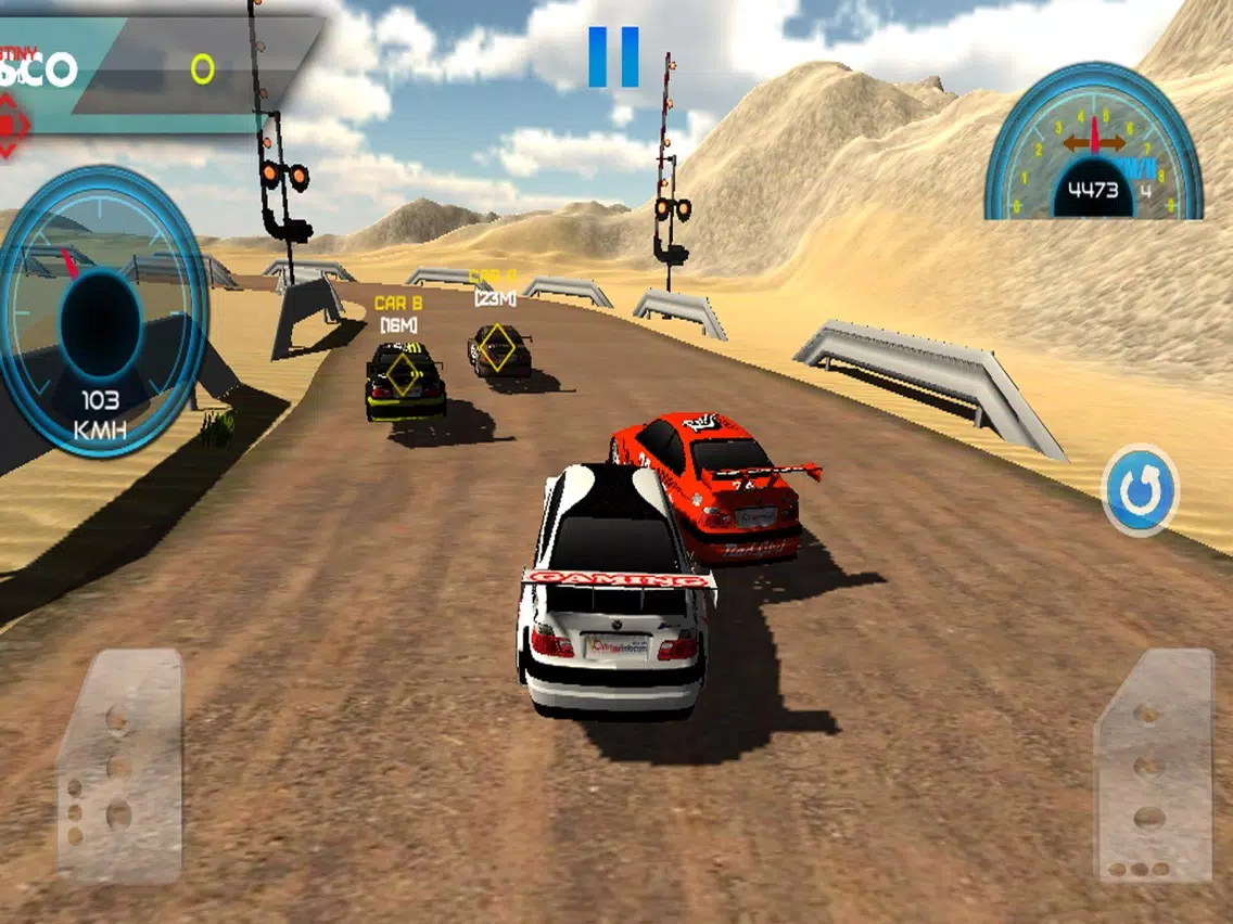 Desert Car Drift 3d iPad  سکرین شاٹس