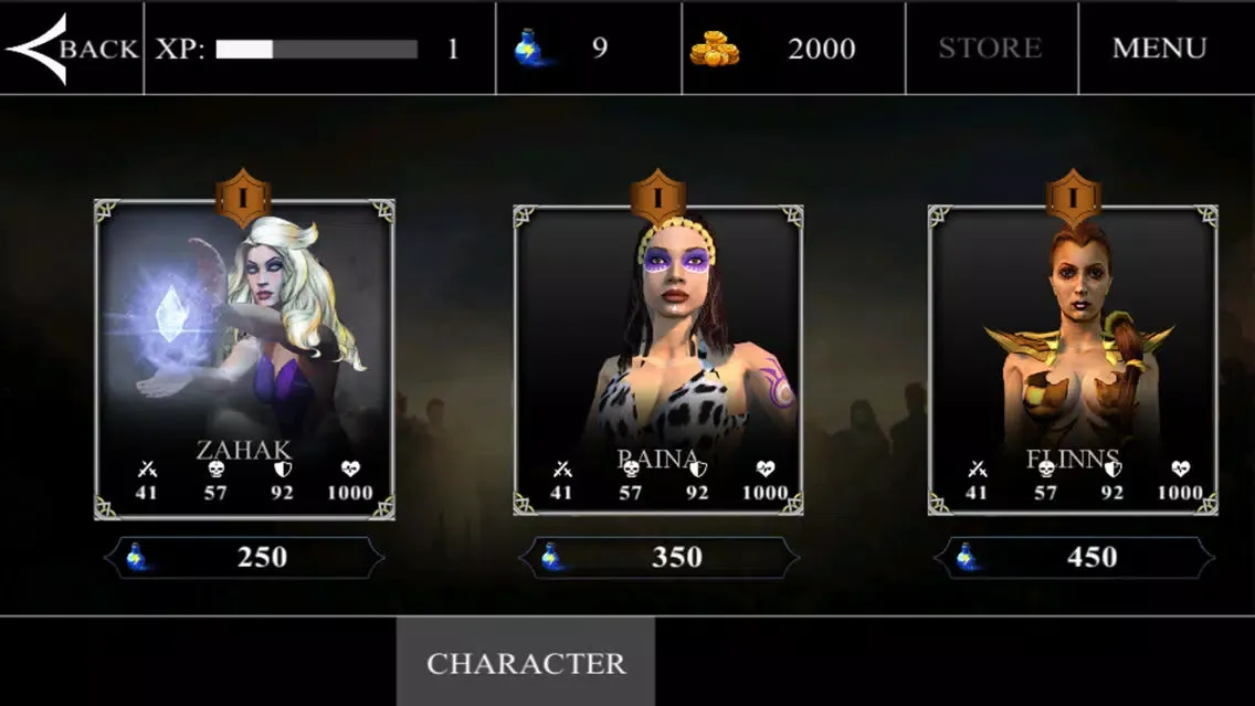 Скриншоты fight of the immortal girls