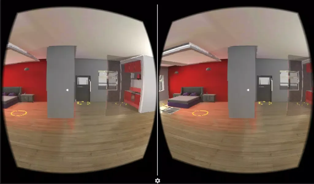 Tangkapan layar VR Room walk