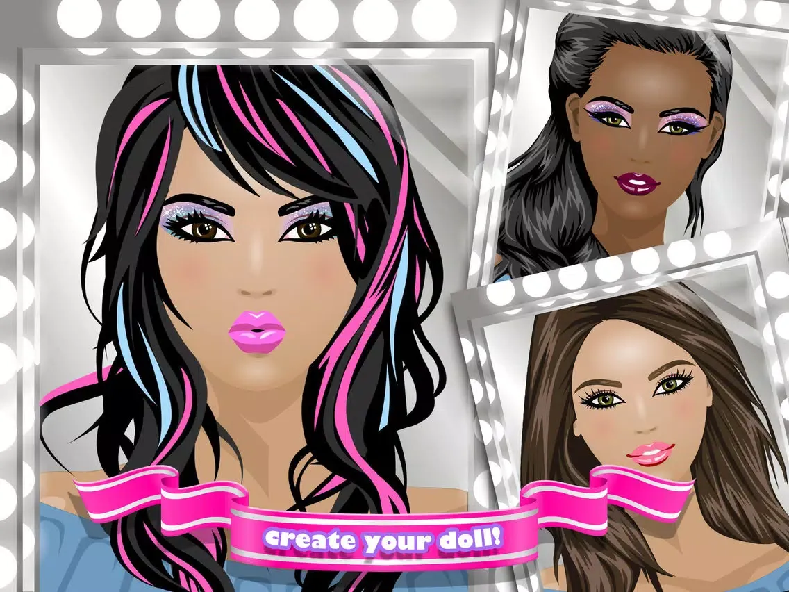 Zrzuty ekranu Dress Up Doll™ Create, Design, Play - Fashion Game for Girls iPad 