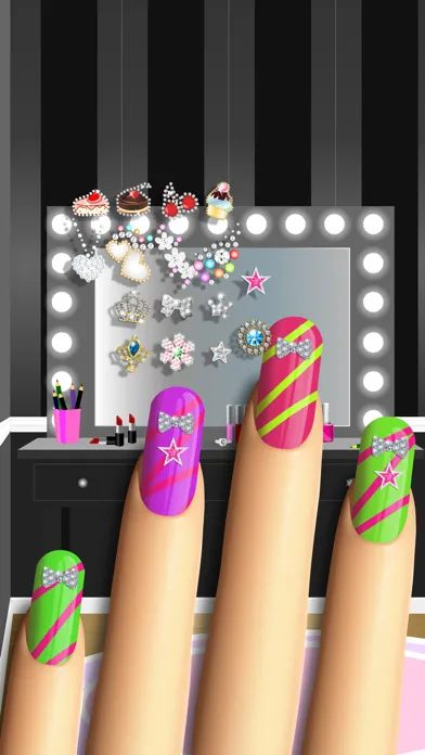 Tangkapan layar Nail Salon™ Virtual Nail Art Salon Game for Girls