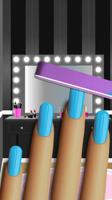 Tangkapan layar Nail Salon™ Virtual Nail Art Salon Game for Girls