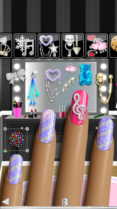 Скриншоты Nail Polish Pro™ Nail Art Designer Game Featuring Sparkling Holo Gel