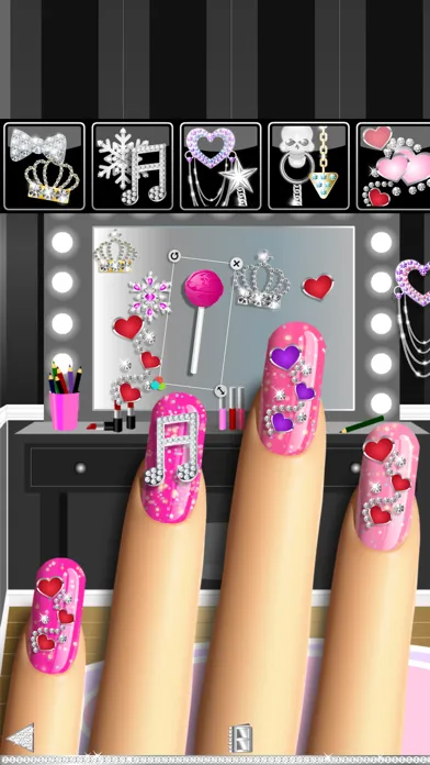 Скриншоты Nail Polish Pro™ Nail Art Designer Game Featuring Sparkling Holo Gel