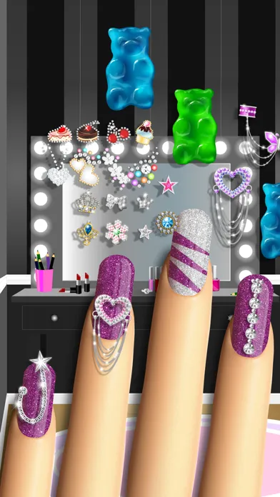 Скриншоты Nail Polish Pro™ Nail Art Designer Game Featuring Sparkling Holo Gel