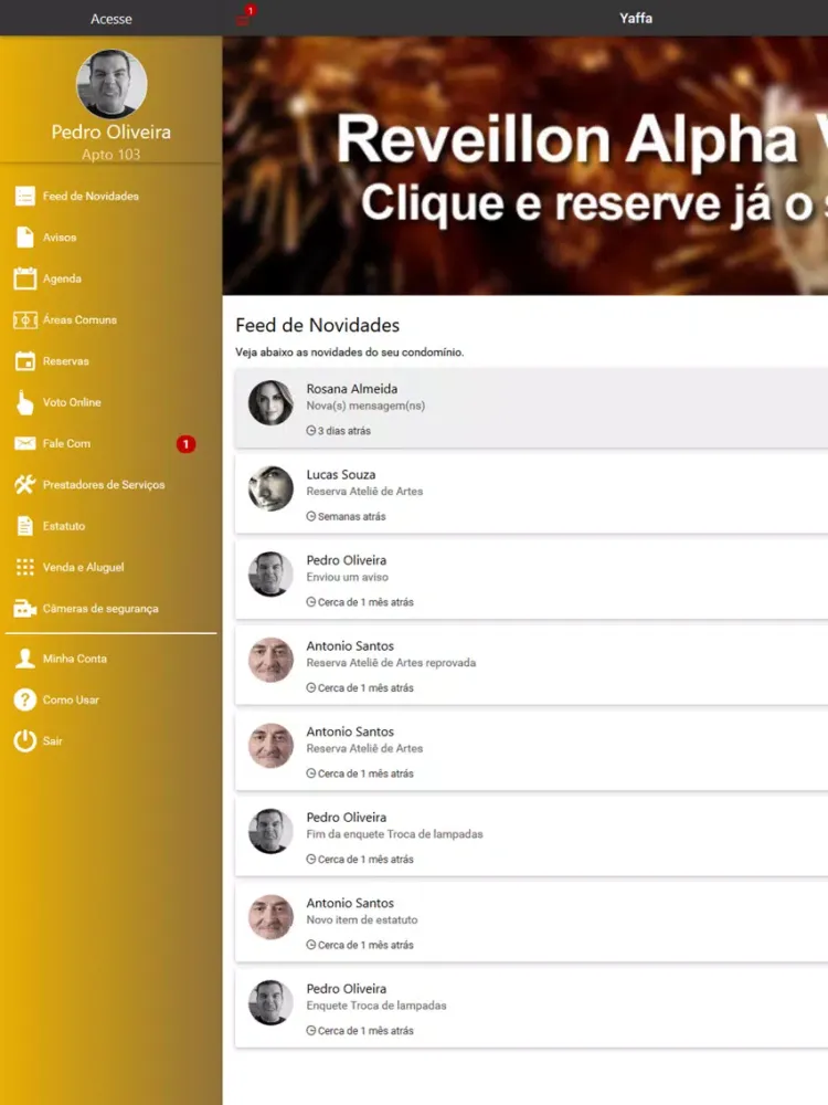 Ảnh chụp màn hình của Condo Class iPad 