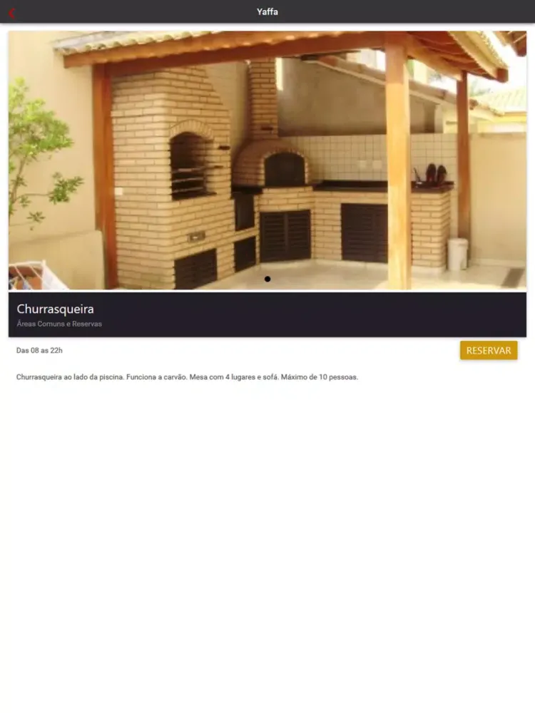 Ảnh chụp màn hình của Condo Class iPad 
