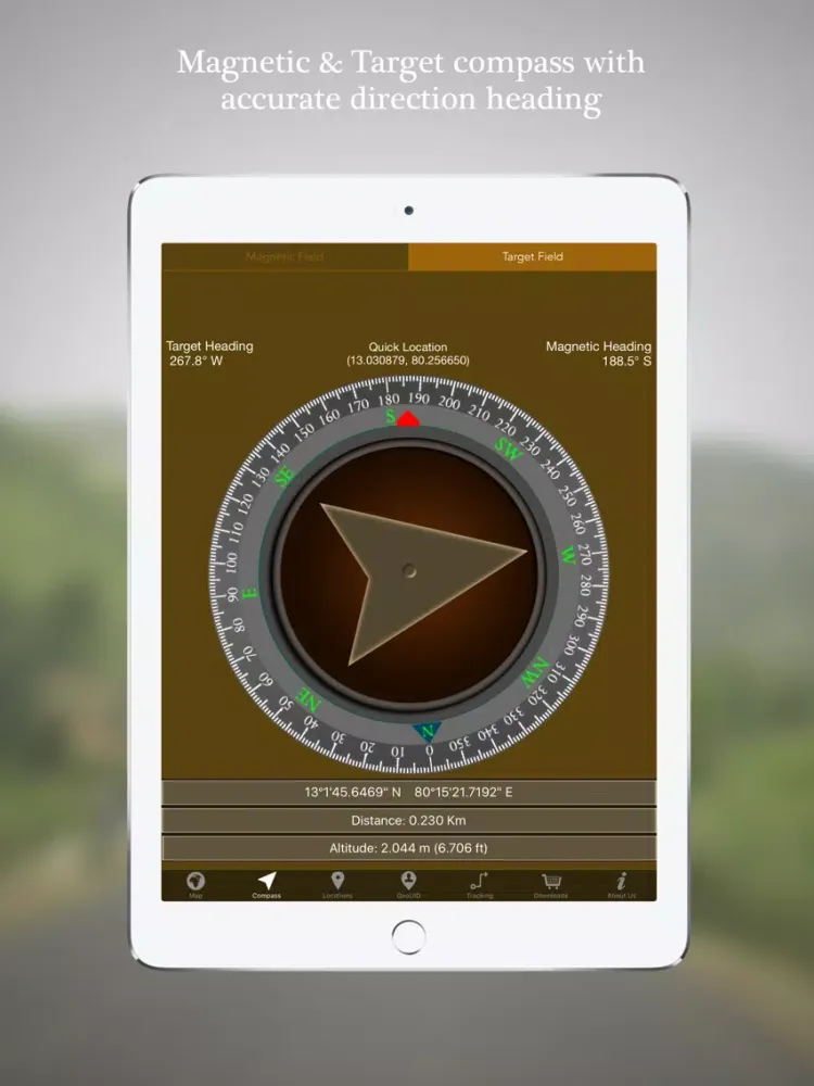 Ảnh chụp màn hình của GPS Driving Route® iPad 