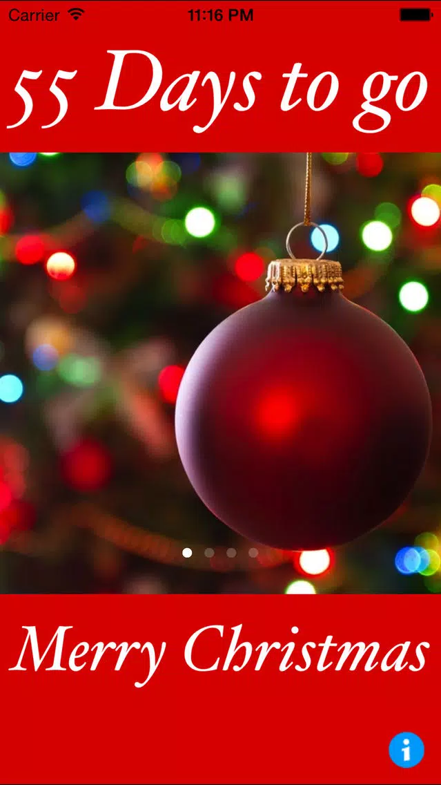 Tangkapan skrin Days to go Christmas Countdown