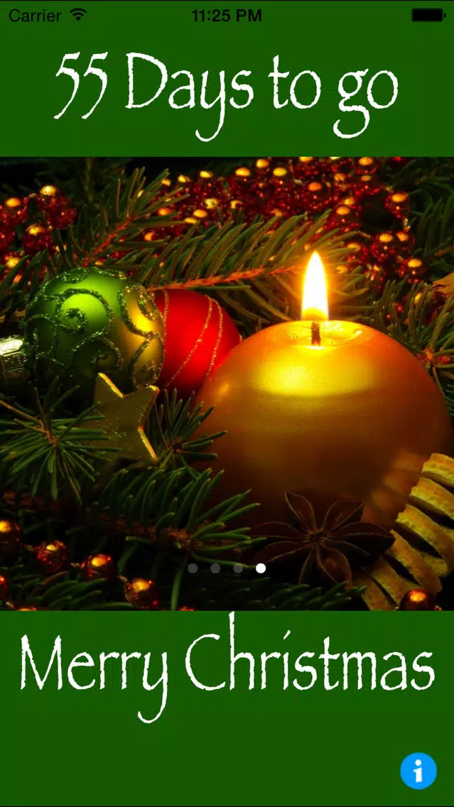 Tangkapan skrin Days to go Christmas Countdown