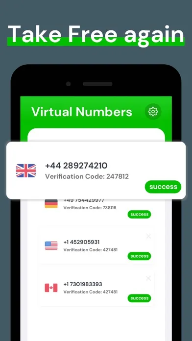 Virtual Phone Number for WA應用截圖