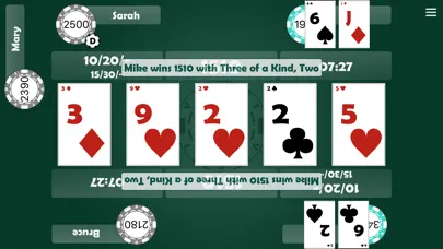 Virtual Poker Table Screenshots