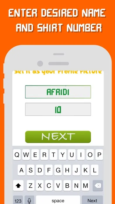Screenshot di Cricket World Cup 2015 Jersey Maker