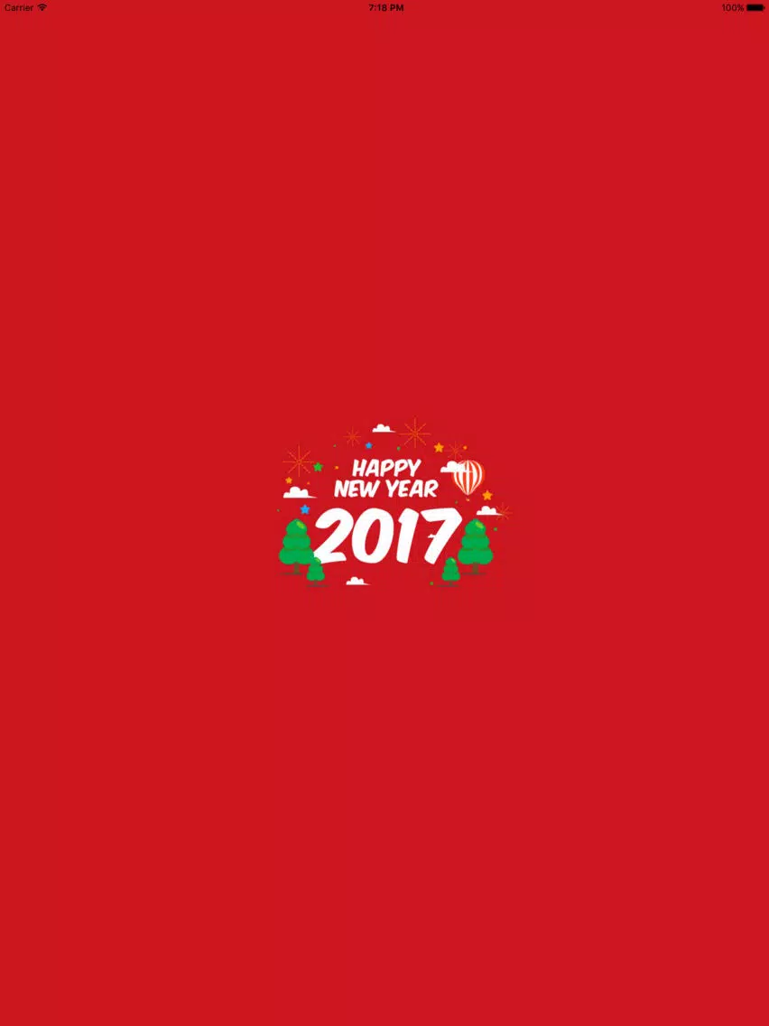 Happy New Year Wishes - Happy 2017 iPad  سکرین شاٹس