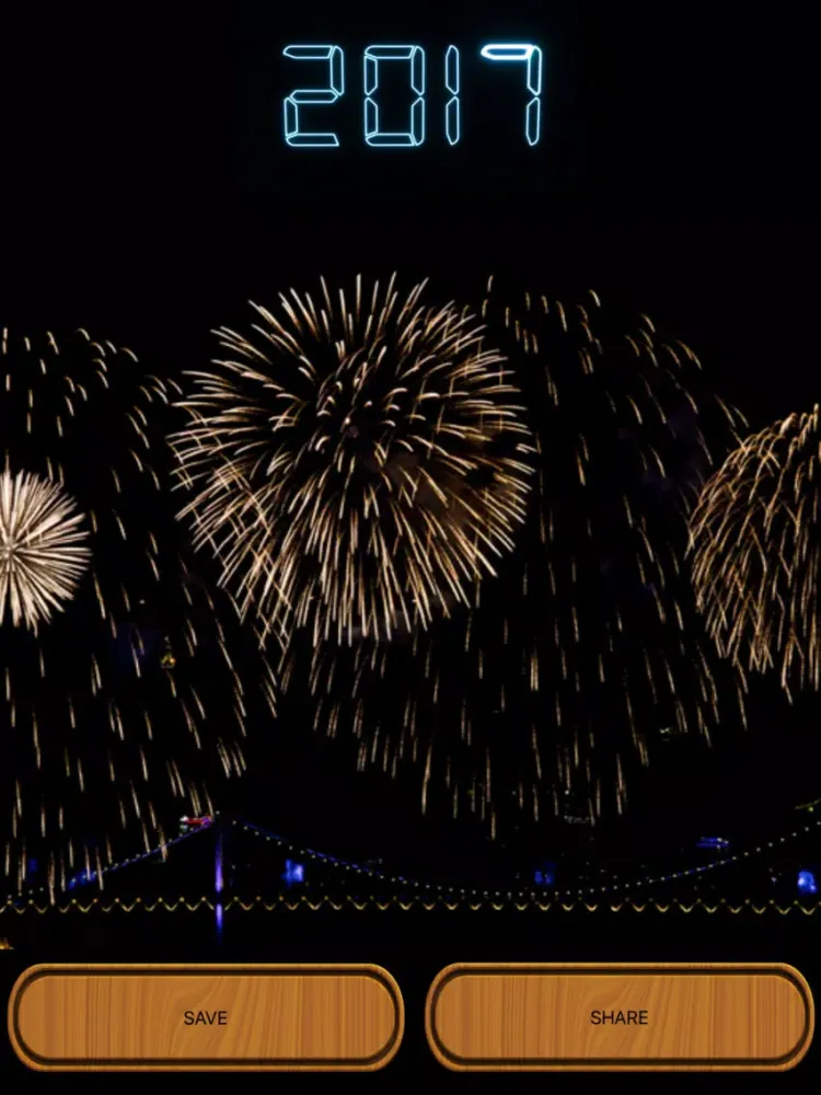 Captures d'écran de Happy New Year Wishes - Happy 2017 iPad 
