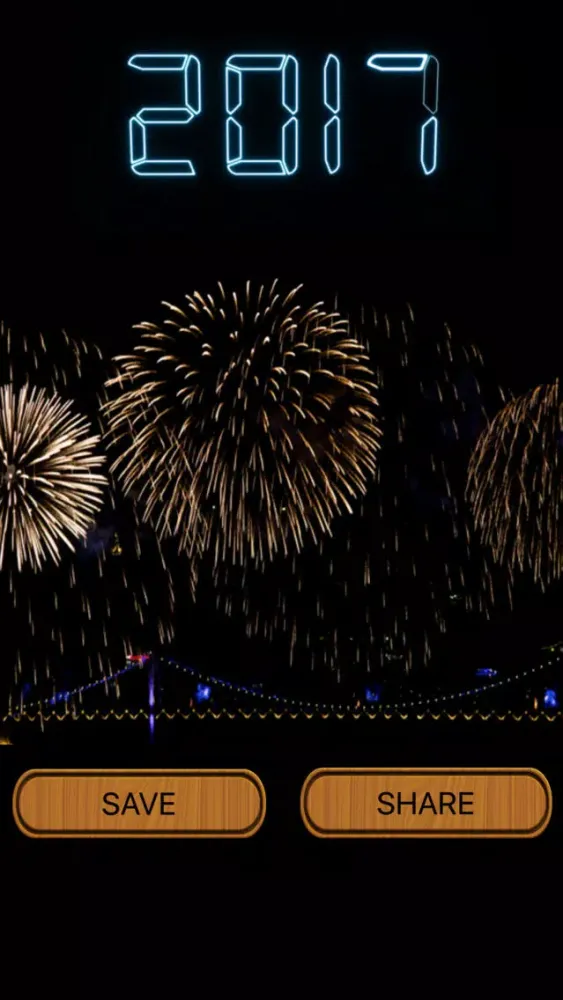 Captures d'écran de Happy New Year Wishes - Happy 2017