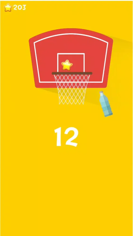 Captures d'écran de Basketball flip hoop challenge