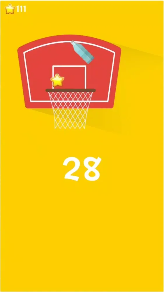 Captures d'écran de Basketball flip hoop challenge