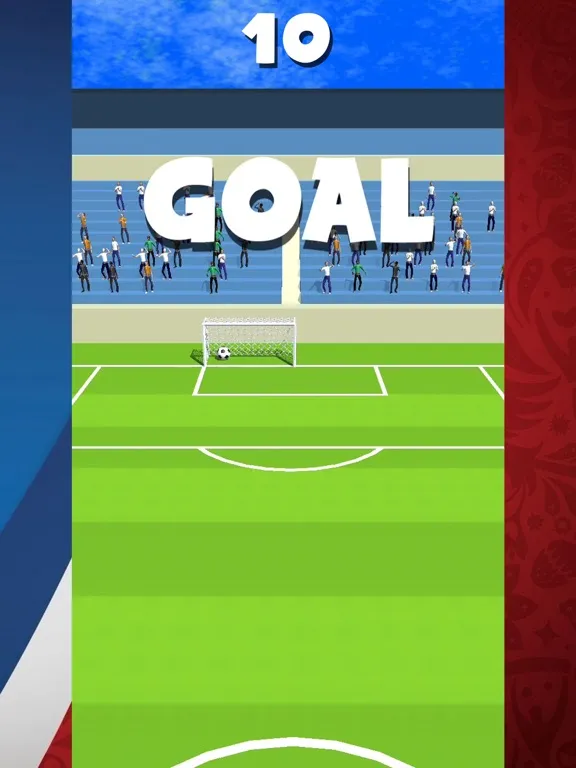 Soccer Kick Goal! Football iPad  স্ক্রিনশট