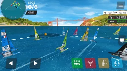 Captures d'écran de Virtual Regatta Inshore