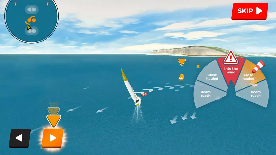 Capturas de pantalla de Virtual Regatta Sailing School