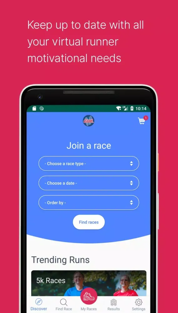 Virtual Runner UK スクリーンショット