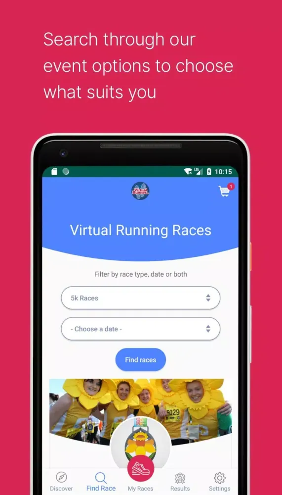Virtual Runner UK スクリーンショット