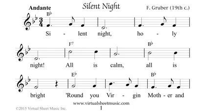 VSM Christmas Sheet Music Lite स्क्रीनशॉट