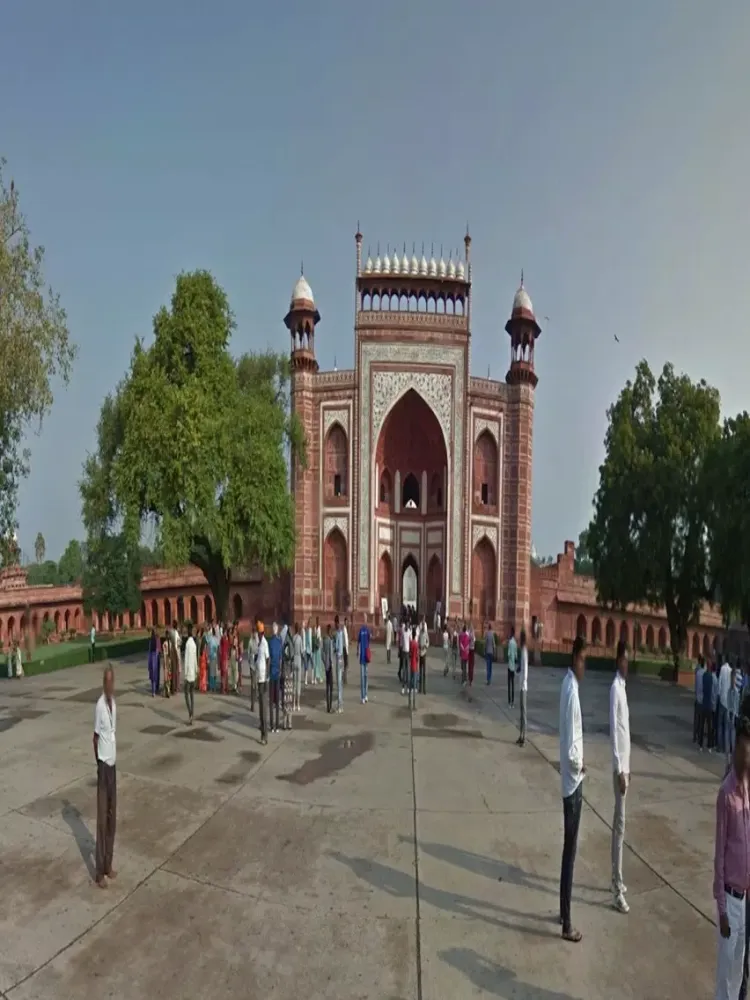 Tangkapan skrin Virtual Traveler VR Taj Lite iPad 