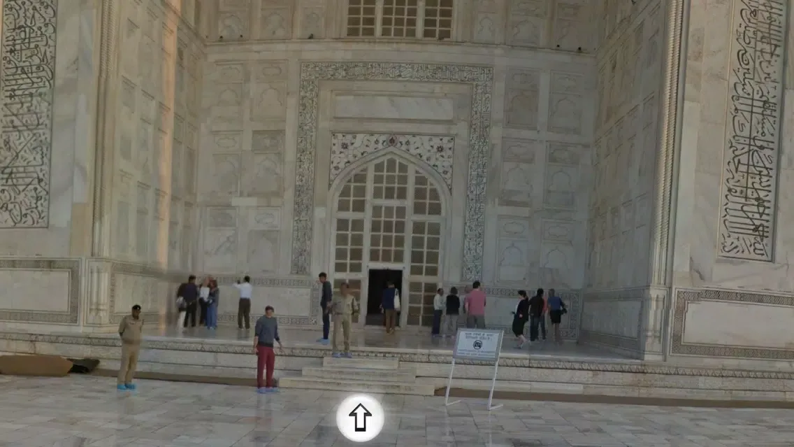 Tangkapan skrin Virtual Traveler VR Taj Lite
