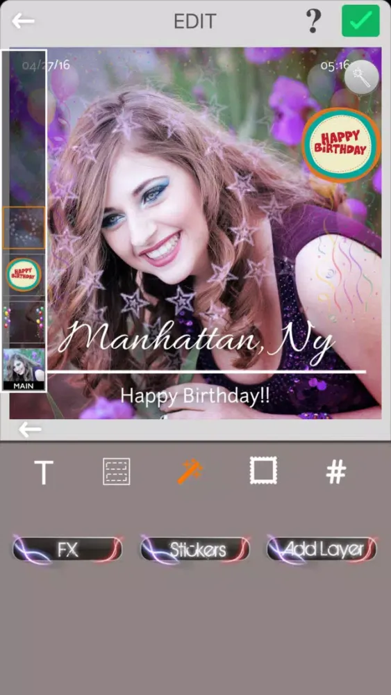 Ảnh chụp màn hình của Momently –Cool Text Effects Beautiful Touch Filter
